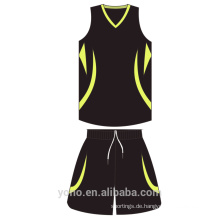 OEM \ ODM Großhandel benutzerdefinierte Basketball Bekleidung Mesh atmungsaktive Basketball Jersey volle Sublimation Reversible Basketball Uniform